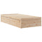 vidaXL Bookcase Bed without Mattress 90x190cm Solid Wood Pine