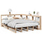 vidaXL Bookcase Bed without Mattress 160x200cm Solid Wood Pine