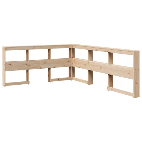 vidaXL Bookcase Bed without Mattress 160x200cm Solid Wood Pine