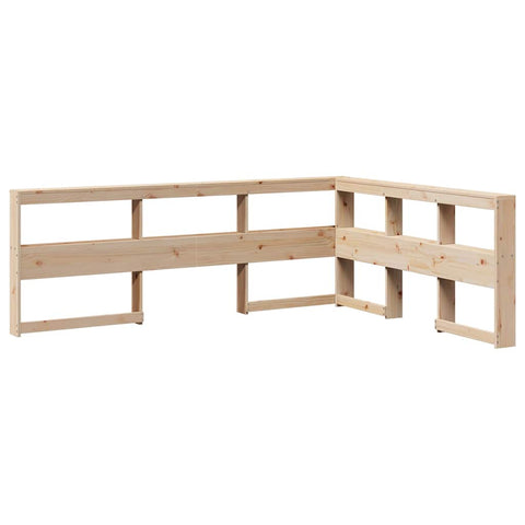 vidaXL Bookcase Bed without Mattress 160x200cm Solid Wood Pine