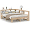 vidaXL Bookcase Bed without Mattress 140x200cm Solid Wood Pine