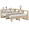 vidaXL Bookcase Bed without Mattress 140x200cm Solid Wood Pine