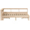 vidaXL Bookcase Bed without Mattress 120x190cm Small Double Solid Wood Pine