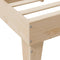 vidaXL Bookcase Bed without Mattress 120x190cm Small Double Solid Wood Pine
