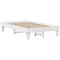 vidaXL Bookcase Bed without Mattress White 120x190cm Small Double Solid Wood Pine