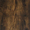 vidaXL Wall Shelf with Drawers Smoked Oak 60x25x15 cm Engineered Wood