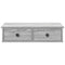 vidaXL Wall Shelf with Drawers Grey Sonoma 60x25x15 cm Engineered Wood
