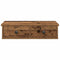 vidaXL Wall Shelf with Drawers Old Wood 60x25x15 cm Engineered Wood