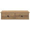 vidaXL Wall Shelf with Drawers Artisian Oak 60x25x15 cm Engineered Wood