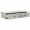 vidaXL Wall Shelf with Drawers Concrete Grey 80x31x17 cm Engineered Wood