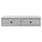 vidaXL Wall Shelf with Drawers Grey Sonoma 80x31x17 cm Engineered Wood