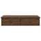 vidaXL Wall Shelf with Drawers Brown Oak 80x31x17 cm Engineered Wood