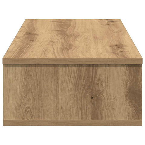 vidaXL Wall Shelf with Drawers Artisian Oak 80x31x17 cm Engineered Wood