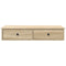 vidaXL Wall Shelf with Drawers Sonoma Oak 100x37.5x19 cm Engineered Wood