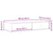 vidaXL Wall Shelf with Drawers Grey Sonoma 100x37.5x19 cm Engineered Wood