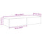 vidaXL Wall Shelf with Drawers Concrete Grey 100x36x19 cm Engineered Wood