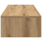 vidaXL Wall Shelf with Drawers Artisian Oak 100x36x19 cm Engineered Wood