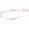 vidaXL Wall Shelf with Drawers Artisian Oak 100x36x19 cm Engineered Wood