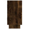 vidaXL Wall Cube Shelf 5 Compartments Smoked Oak Engineered Wood