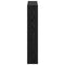 vidaXL Wall Cube Shelf 12 Compartments Black Engineered Wood