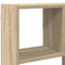 vidaXL Wall Cube Shelf 12 Compartments Sonoma Oak Engineered Wood