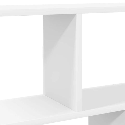vidaXL Wall Cube Shelf 12 Compartments White Engineered Wood