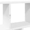 vidaXL Wall Cube Shelf 12 Compartments White Engineered Wood