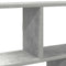 vidaXL Wall Cube Shelf 12 Compartments Concrete Grey Engineered Wood