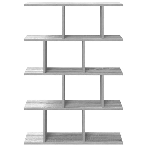 vidaXL Wall Cube Shelf 12 Compartments Grey Sonoma Engineered Wood