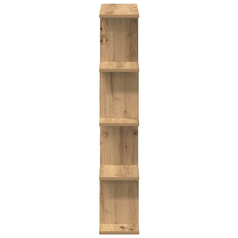vidaXL Wall Cube Shelf 12 Compartments Artisian Oak Engineered Wood