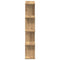 vidaXL Wall Cube Shelf 12 Compartments Artisian Oak Engineered Wood