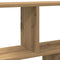 vidaXL Wall Cube Shelf 12 Compartments Artisian Oak Engineered Wood