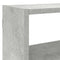 vidaXL Wall Cube Shelf 7 Compartments Concrete Grey Engineered Wood