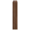 vidaXL Wall Cube Shelf 7 Compartments Brown Oak Engineered Wood