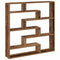 vidaXL Wall Cube Shelf 7 Compartments Old Wood Engineered Wood