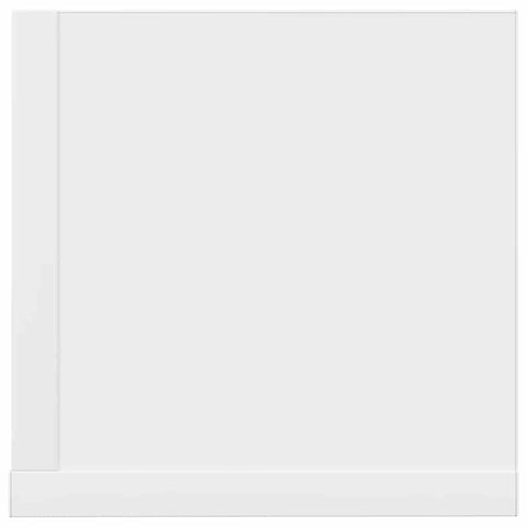 vidaXL Wall Shelves 2 pcs White 100x16.5x16.5 cm Engineered Wood