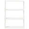 vidaXL Wall Shelf White 43x9x60 cm Engineered Wood