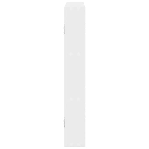 vidaXL Wall Shelf White 43x9x60 cm Engineered Wood
