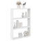 vidaXL Wall Shelf White 43x9x60 cm Engineered Wood
