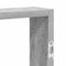 vidaXL Wall Shelf Grey Sonoma 43x9x60 cm Engineered Wood