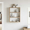 vidaXL Wall Shelf Artisan Oak 43x9x60 cm Engineered Wood