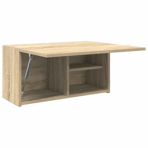 vidaXL Bathroom Wall Cabinet Sonoma Oak 60x25x30 cm Engineered Wood