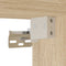 vidaXL Bathroom Wall Cabinet Sonoma Oak 60x25x30 cm Engineered Wood
