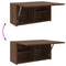 vidaXL Bathroom Wall Cabinet Brown Oak 60x25x30 cm Engineered Wood