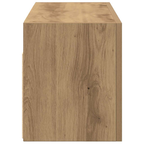 vidaXL Bathroom Wall Cabinet Artisan Oak 60x25x30 cm Engineered Wood