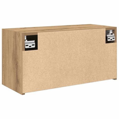 vidaXL Bathroom Wall Cabinet Artisan Oak 60x25x30 cm Engineered Wood