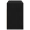 vidaXL Bathroom Wall Cabinet Black 60x25x40 cm Engineered Wood