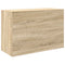 vidaXL Bathroom Wall Cabinet Sonoma Oak 60x25x40 cm Engineered Wood