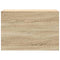 vidaXL Bathroom Wall Cabinet Sonoma Oak 60x25x40 cm Engineered Wood