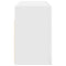 vidaXL Bathroom Wall Cabinet White 80x25x40 cm Engineered Wood